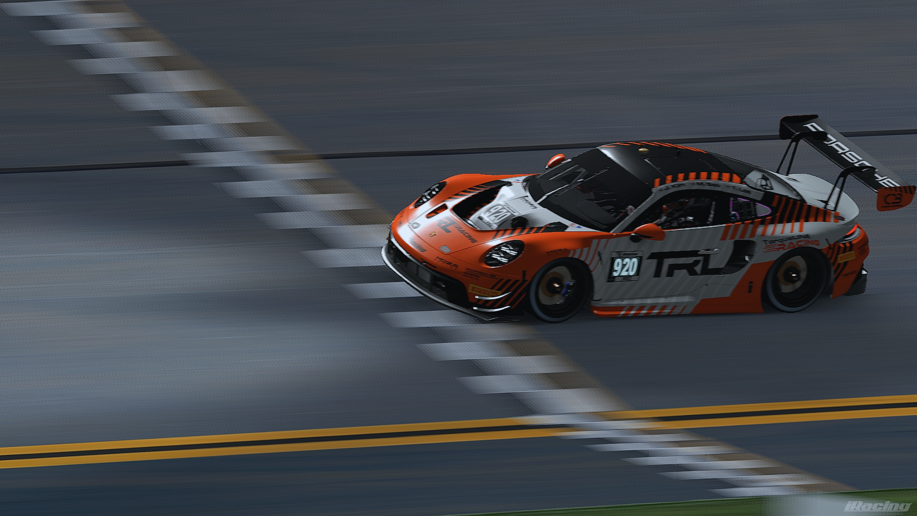 Porsche 911 GT3 R (992) on Daytona