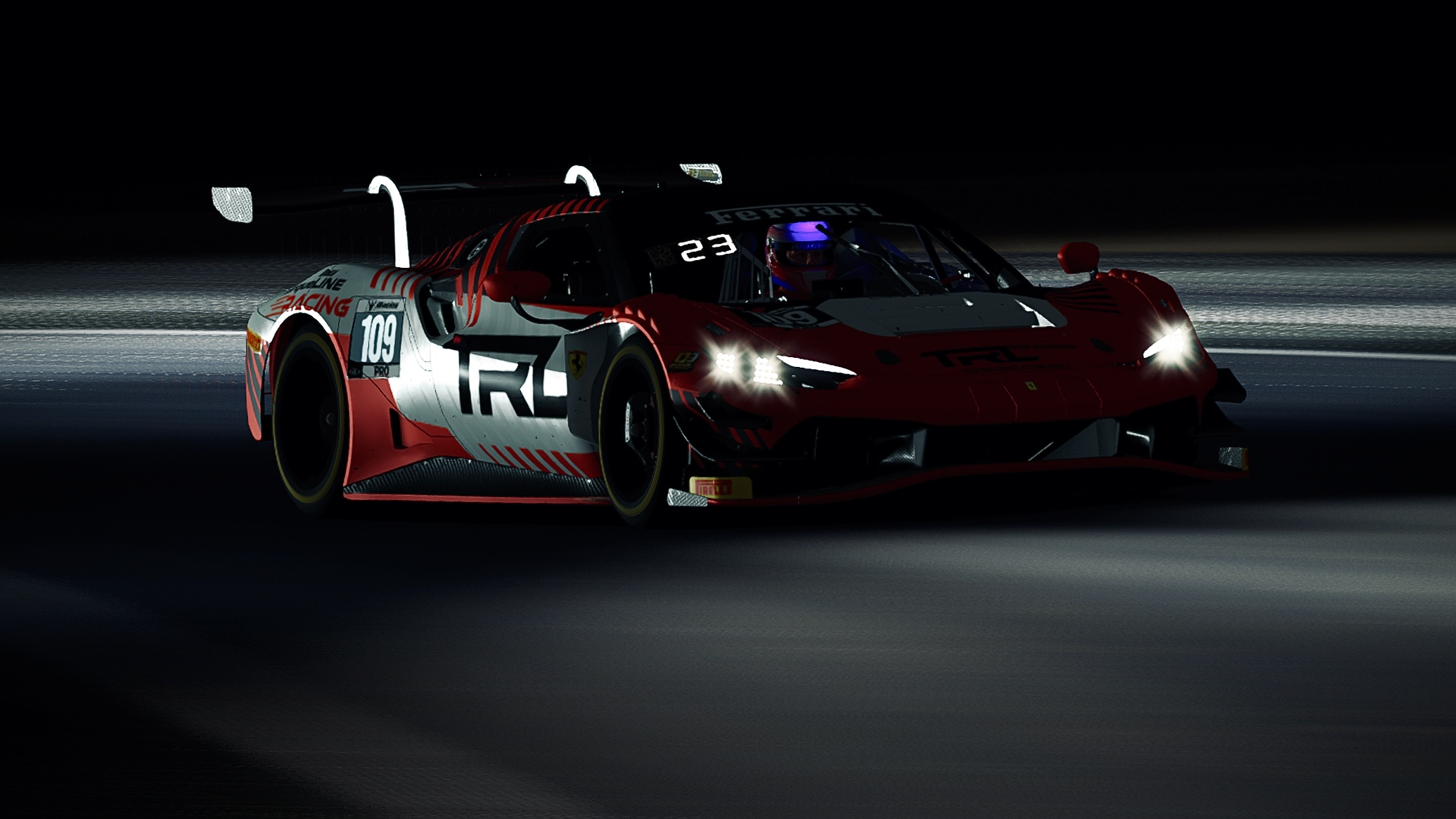 Ferrari 296 GT3 on Le Mans 24h
